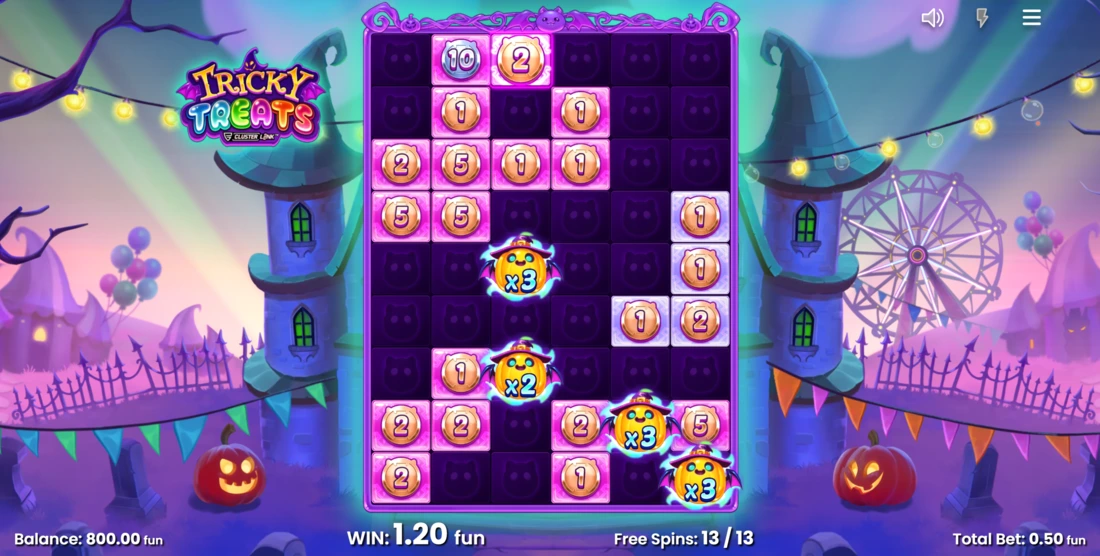 Tricky Treats Free Spins